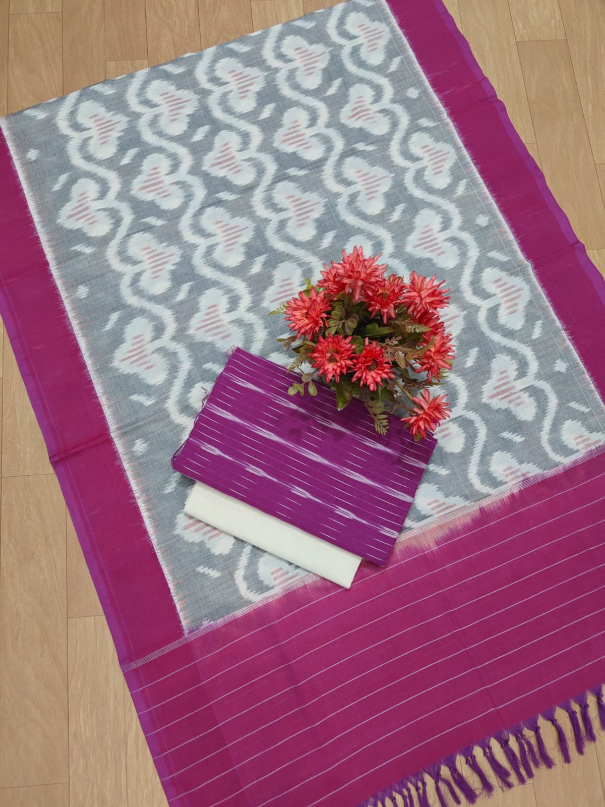 Cotton Salwar - PIMLY22-CS3PCIZSC-09