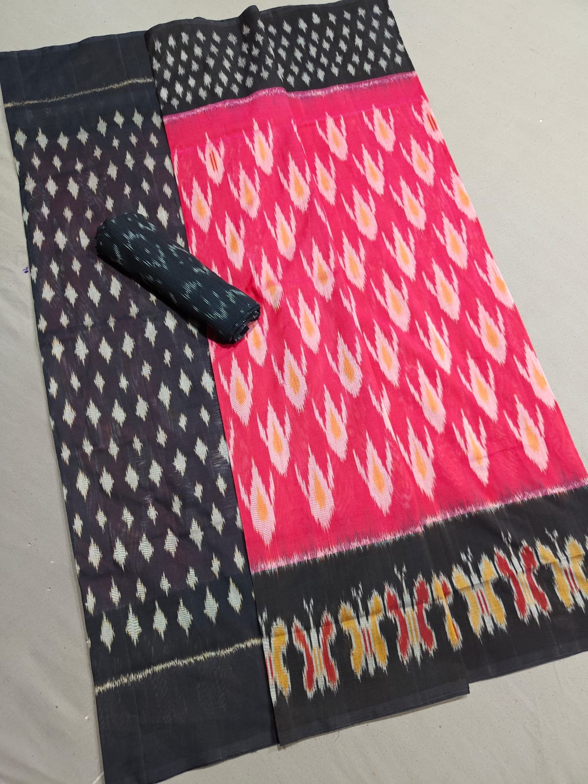 Cotton Saree - PGMRL08-ICTSCZCDC-10