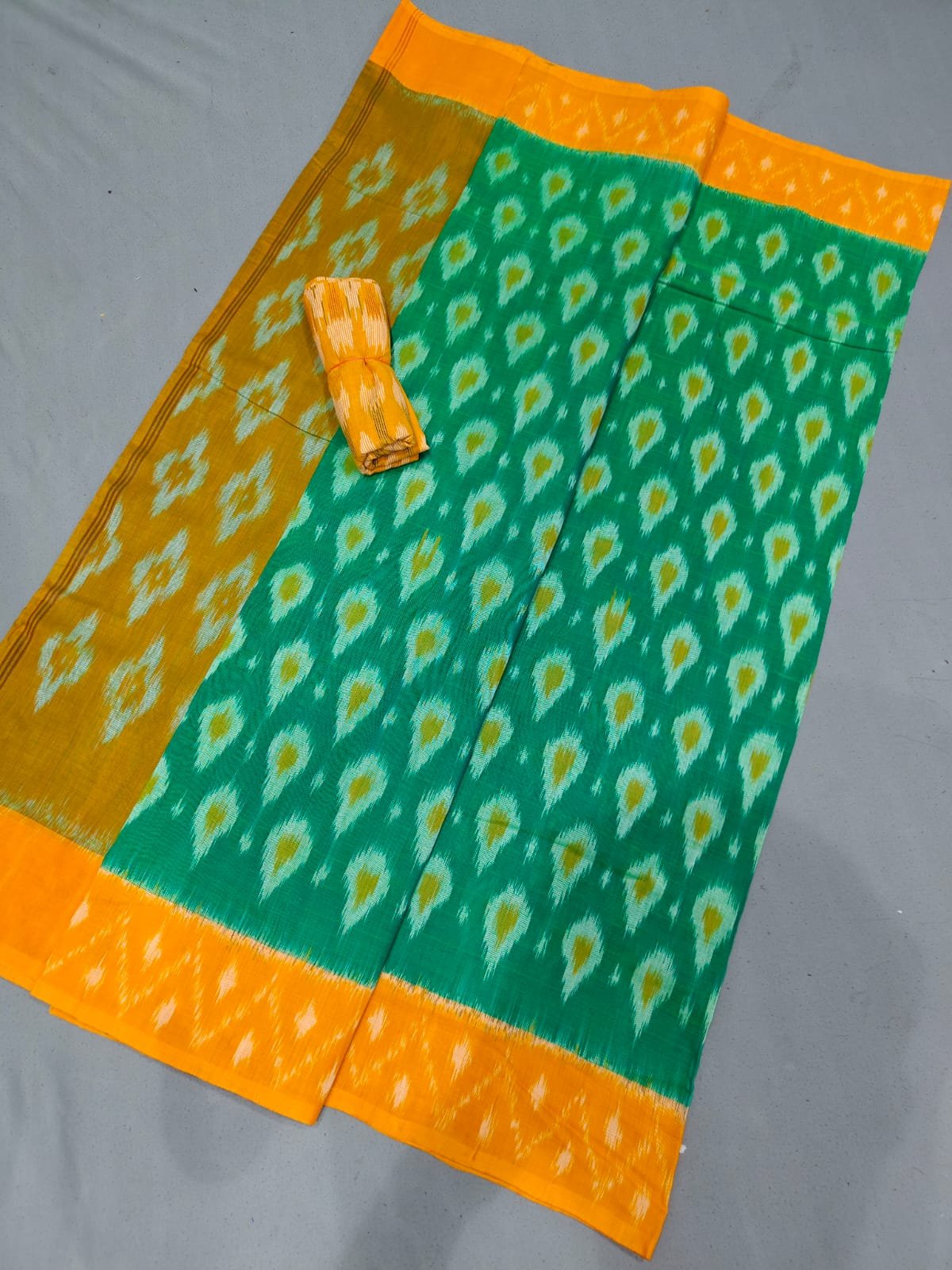 Cotton Saree - PGMRL08-ICTSCZCDC-12