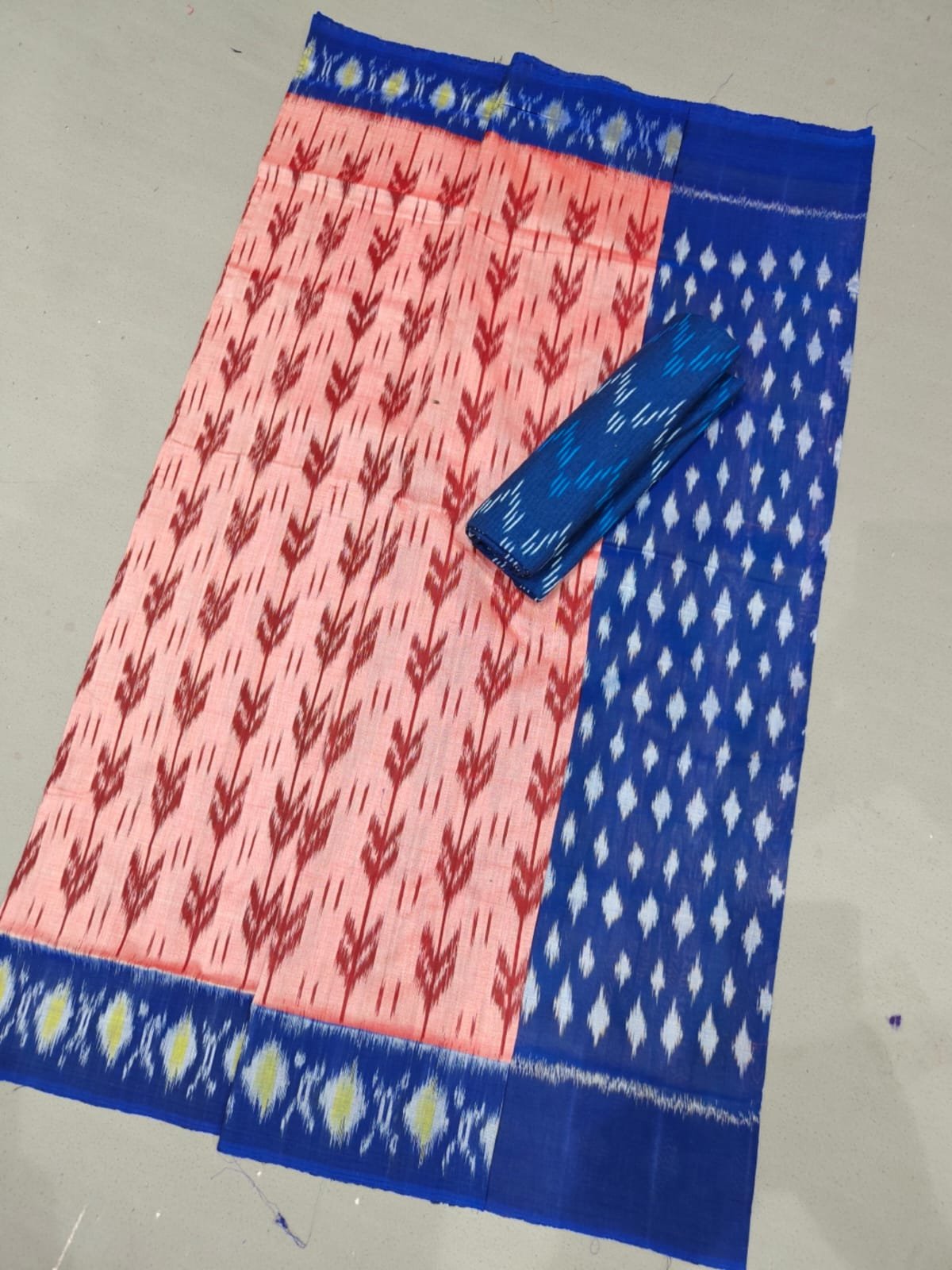Cotton Saree - PGMRL11-ICTSCZDDC-01