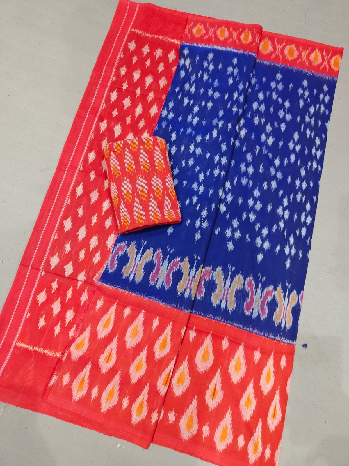 Cotton Saree - PGMRL11-ICTSCZDDC-20