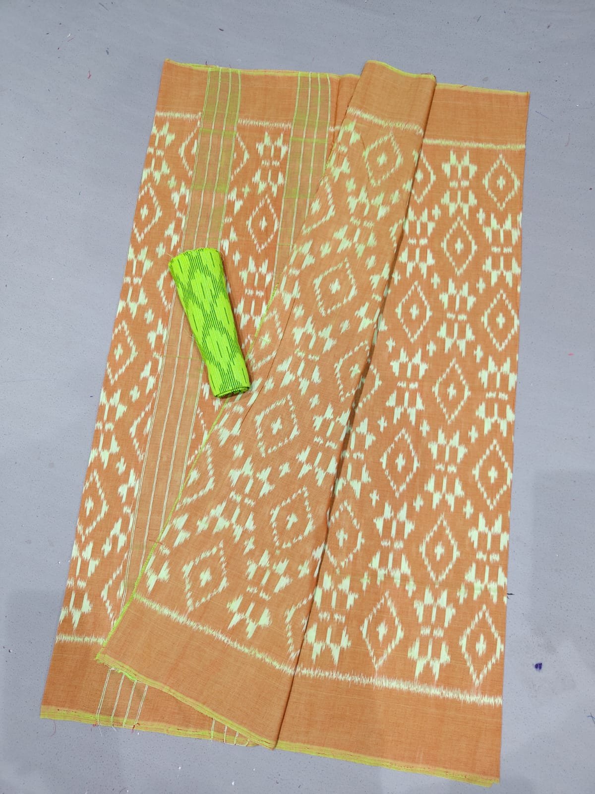 Cotton Saree - PGMRL11-ICTSCZDDC-32