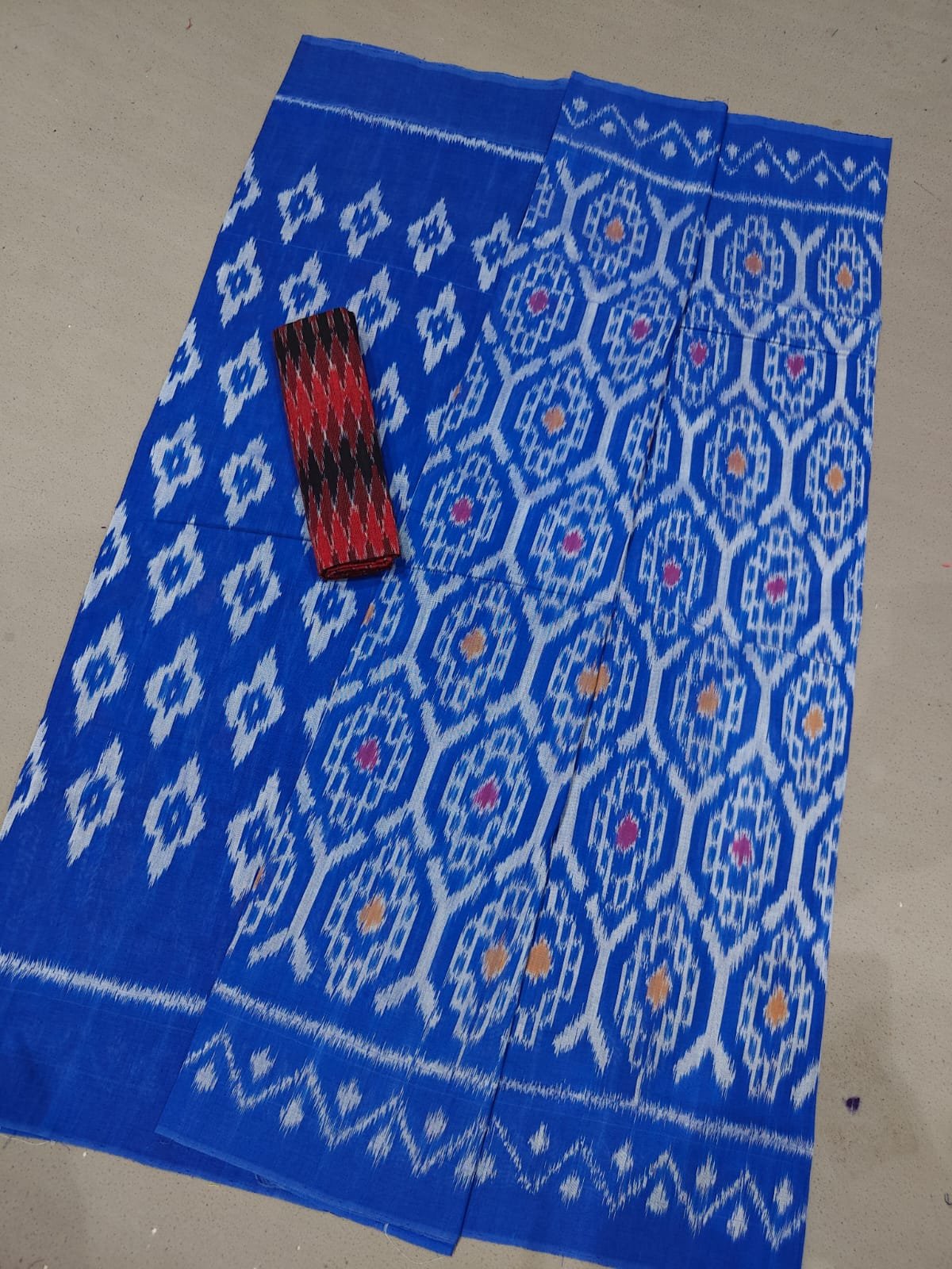 Cotton Saree - PGMRL11-ICTSCZDDC-34