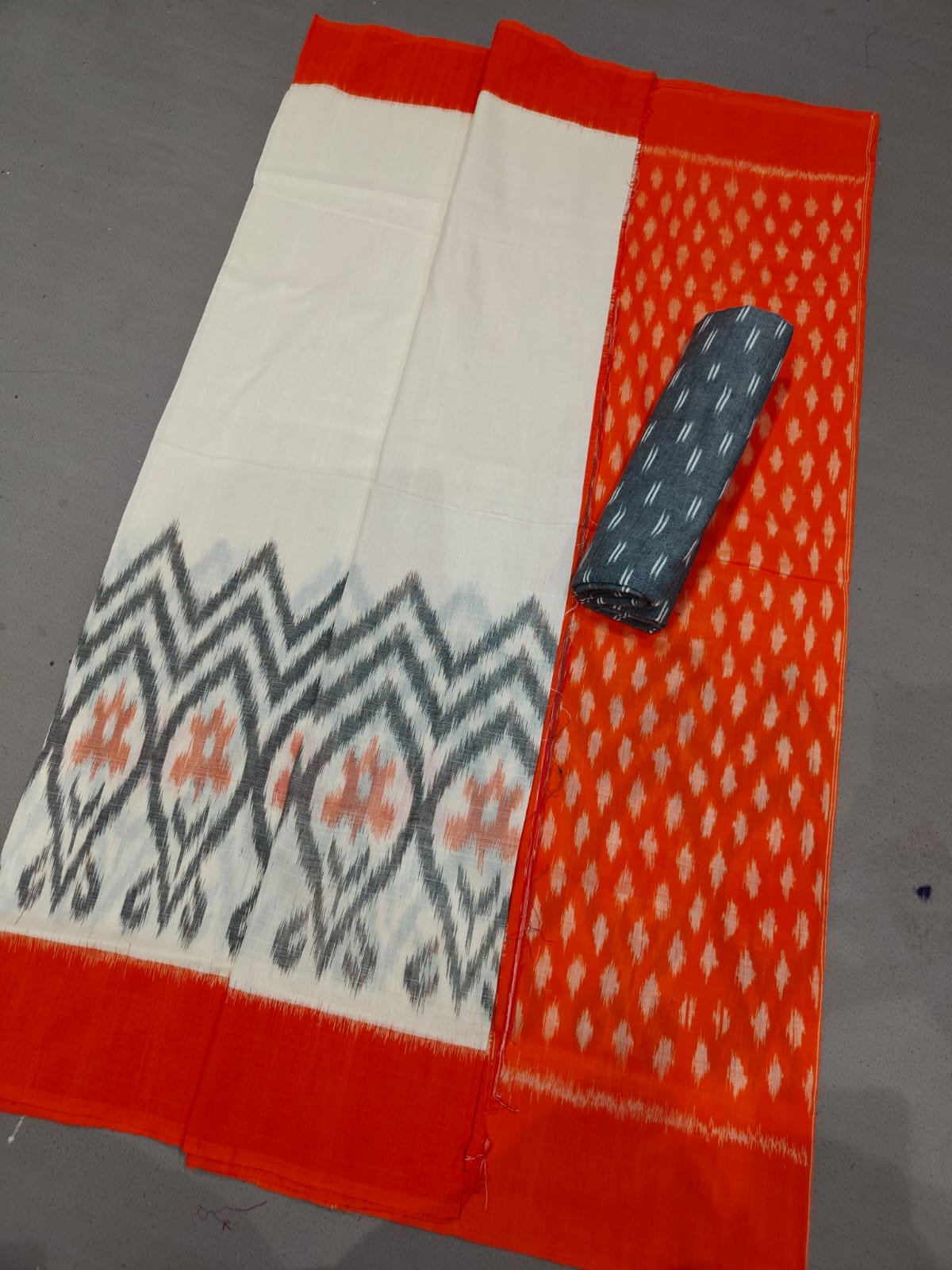 Cotton Saree - PGMRL11-ICTSCZDDC-61