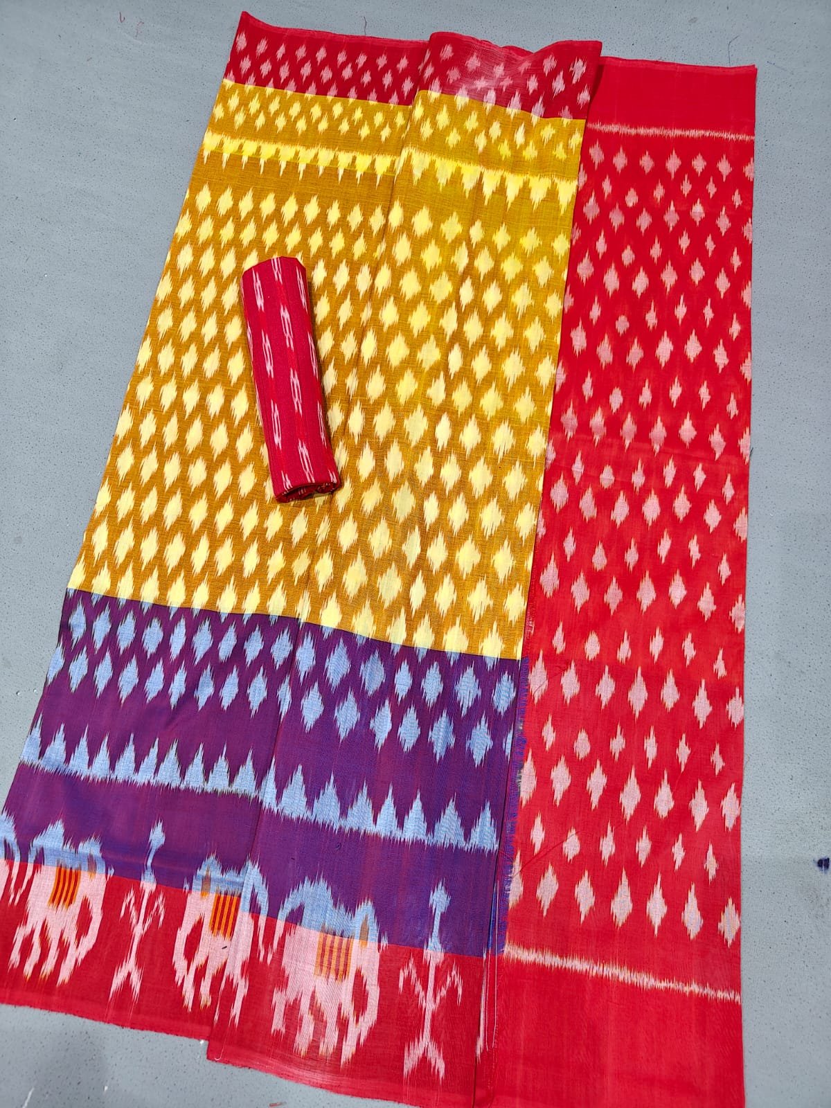 Cotton Saree - PGMRL11-ICTSCZDDC-66