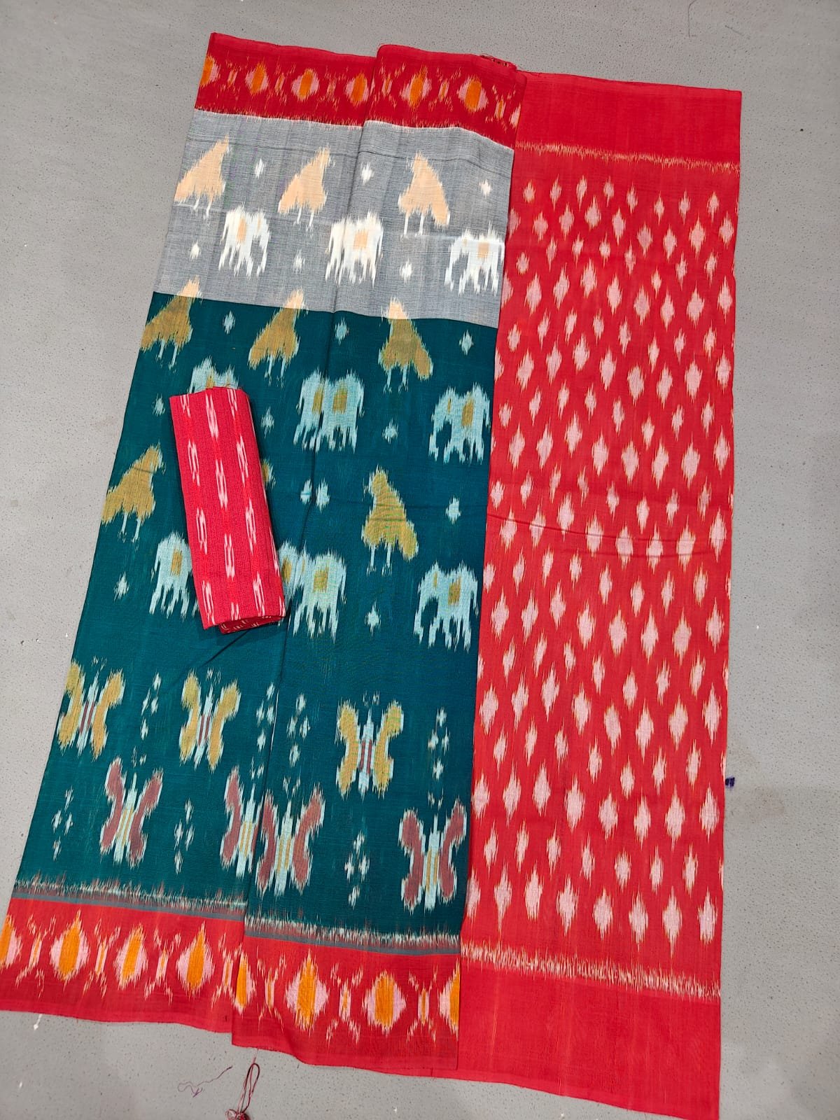 Cotton Saree - PGMRL11-ICTSCZDDC-67