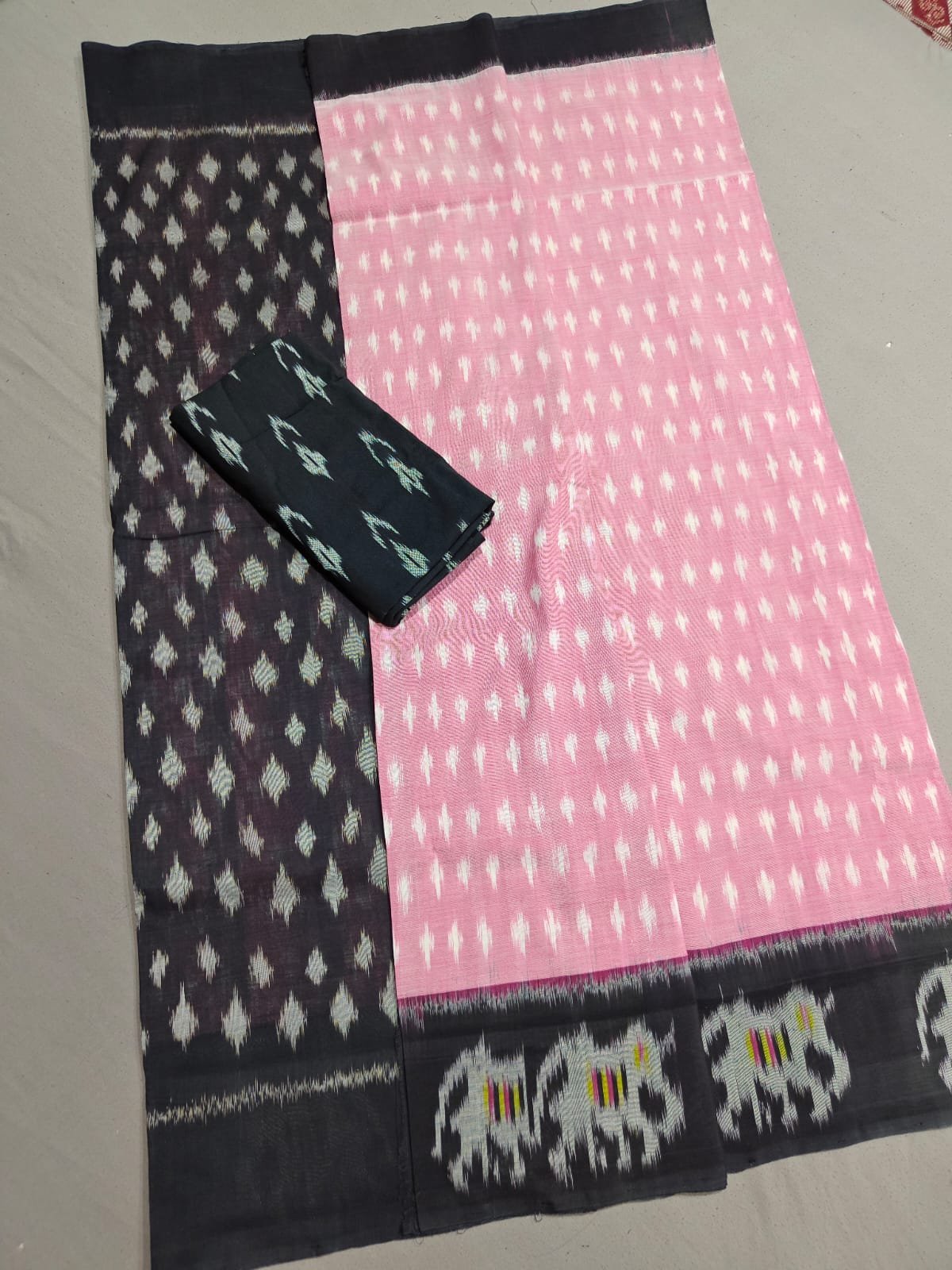 Cotton Saree - PGMRN09-ICTSDZDCD-11