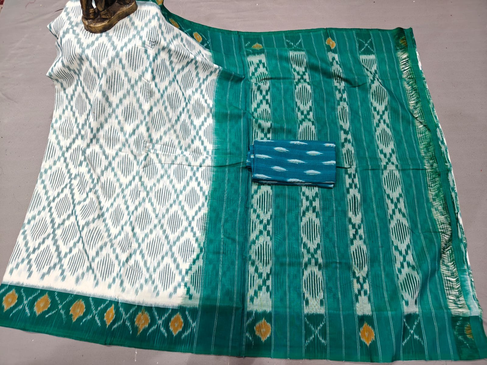 Cotton Saree - PGMRY23-ICTSCZDDC-23
