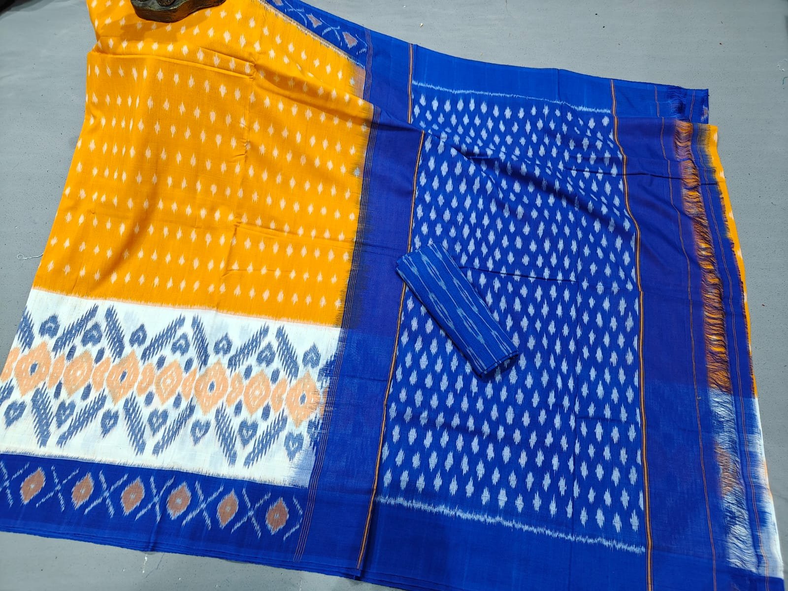 Cotton Saree - PGMRY23-ICTSCZDDC-27