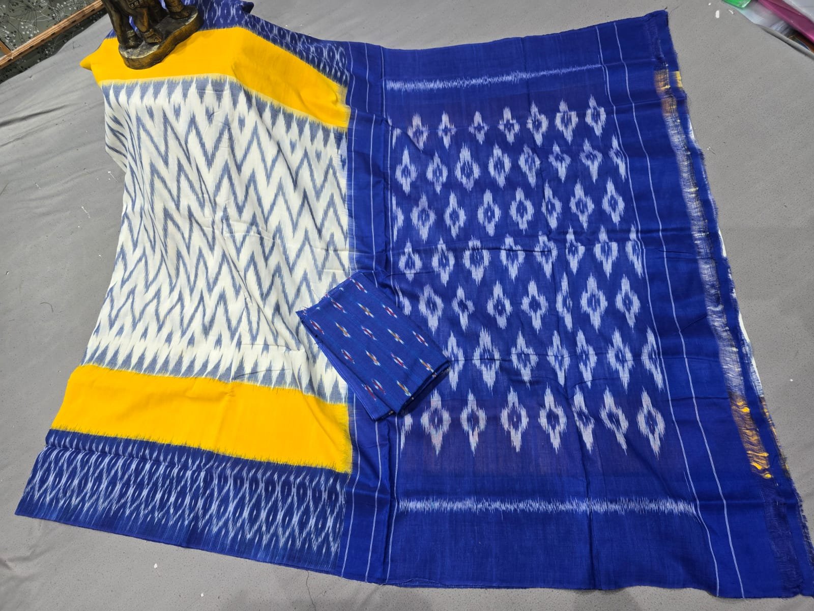 Cotton Saree - PGMRY23-ICTSCZDDC-76