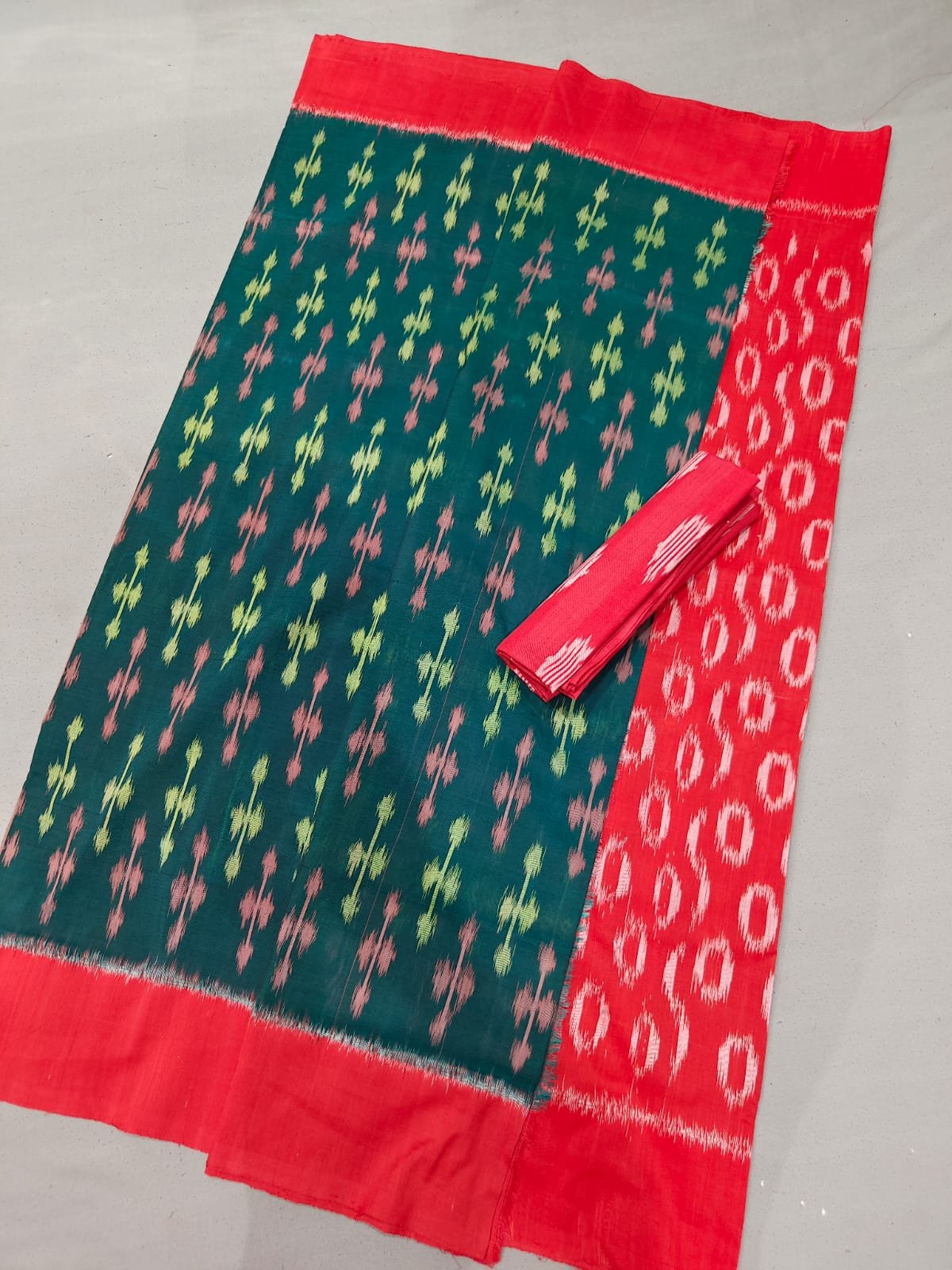 Cotton Saree - PGMRY26-ICTSCZDCD-03