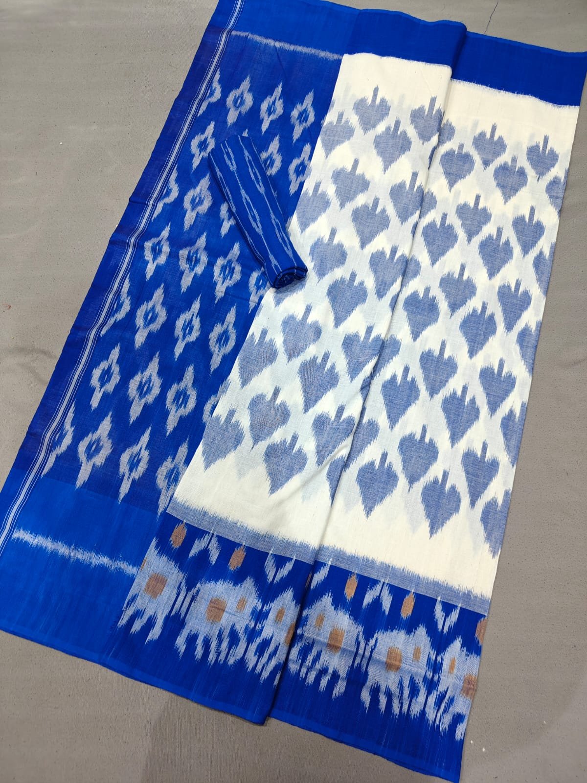 Cotton Saree - PGMRY26-ICTSCZDCD-04