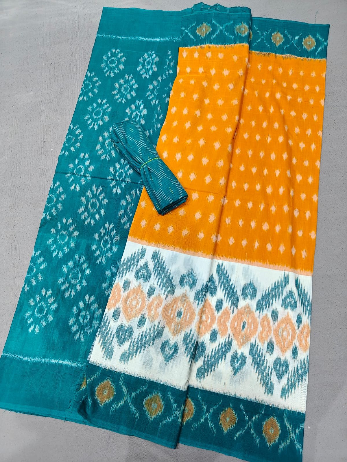 Cotton Saree - PGMRY26-ICTSCZDCD-18