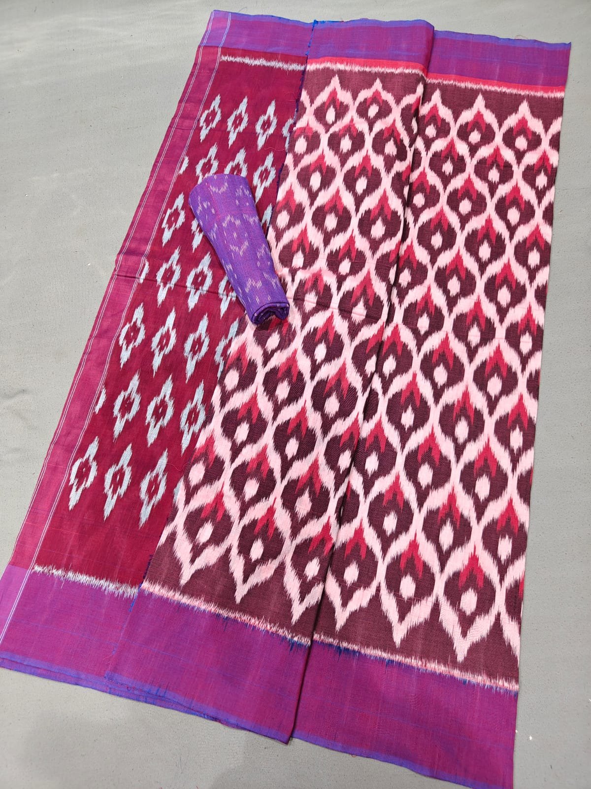 Cotton Saree - PGMRY26-ICTSCZDCD-19