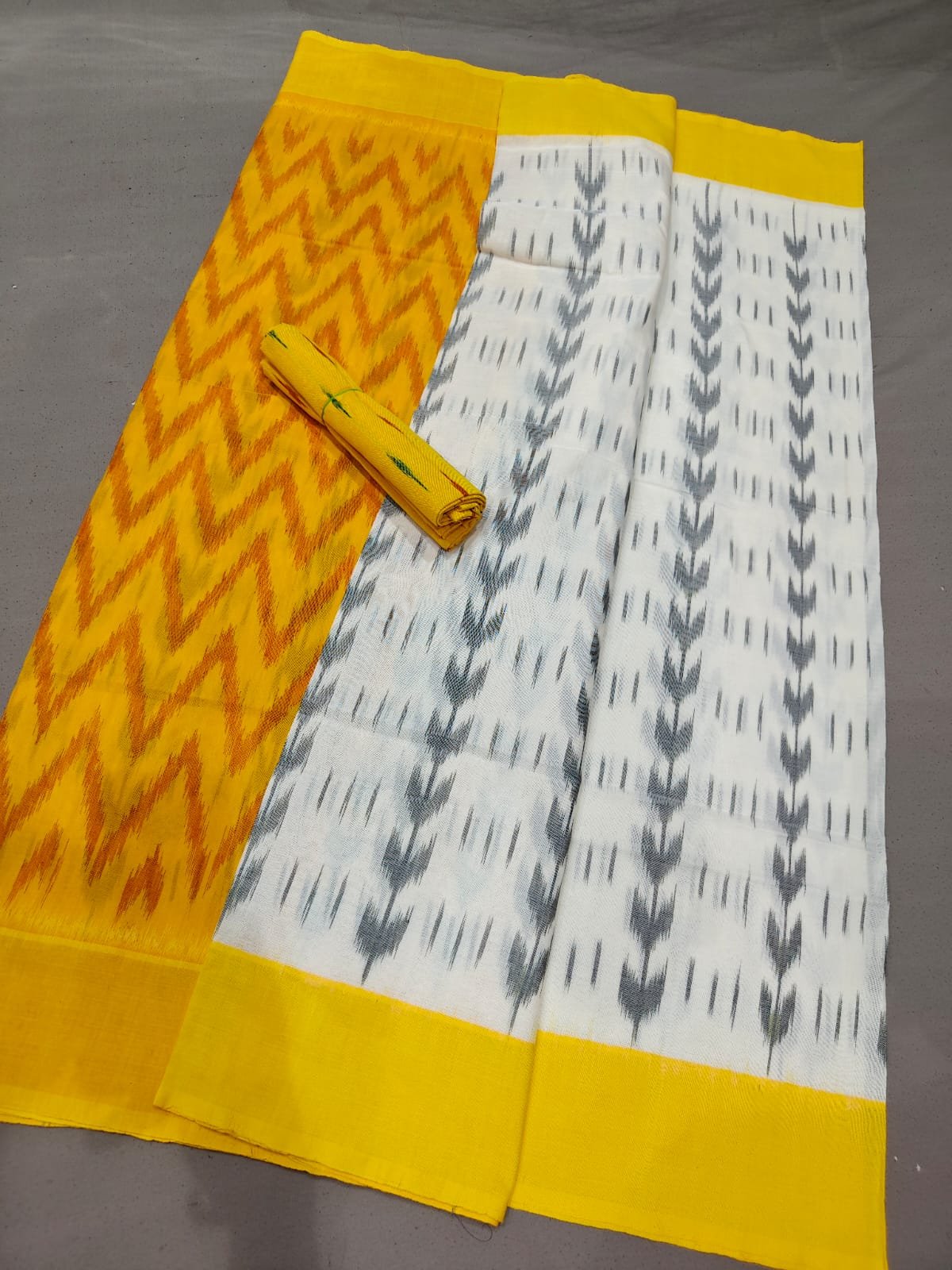 Cotton Saree - PGMRY26-ICTSCZDCD-24