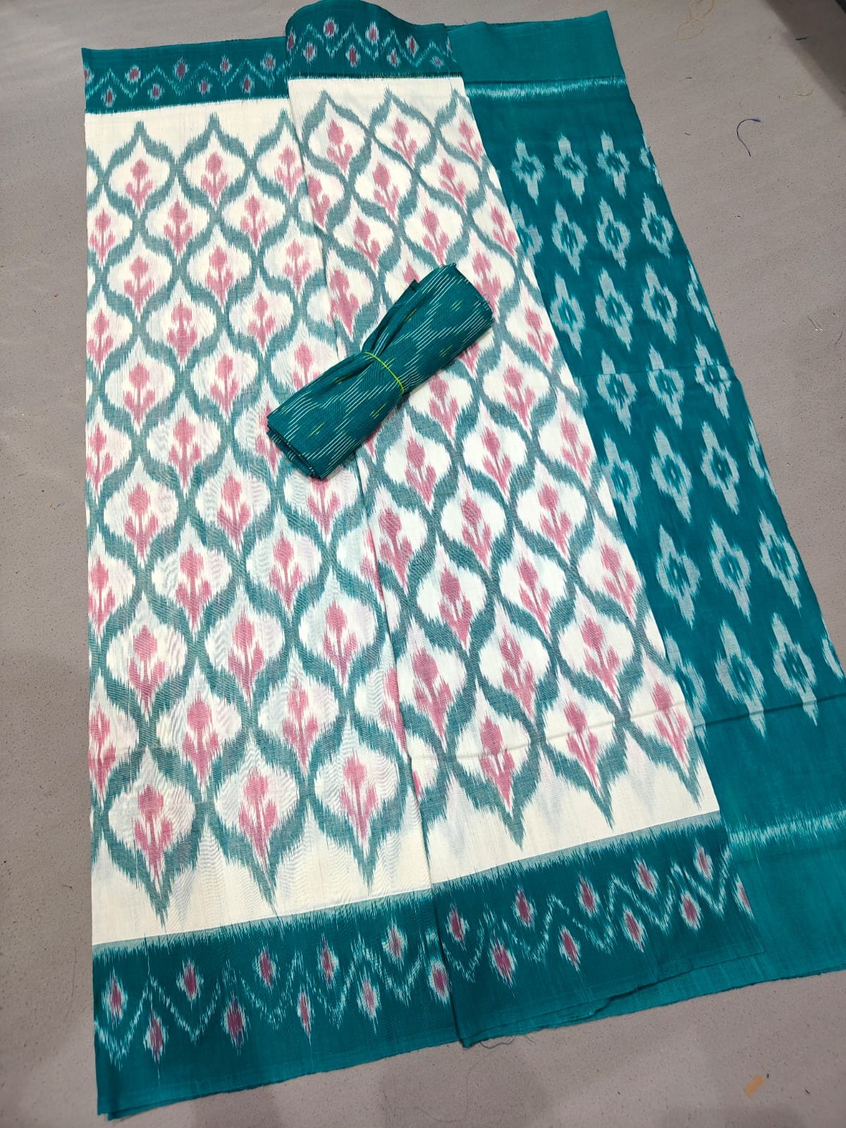 Cotton Saree - PGMRY26-ICTSCZDCD-32