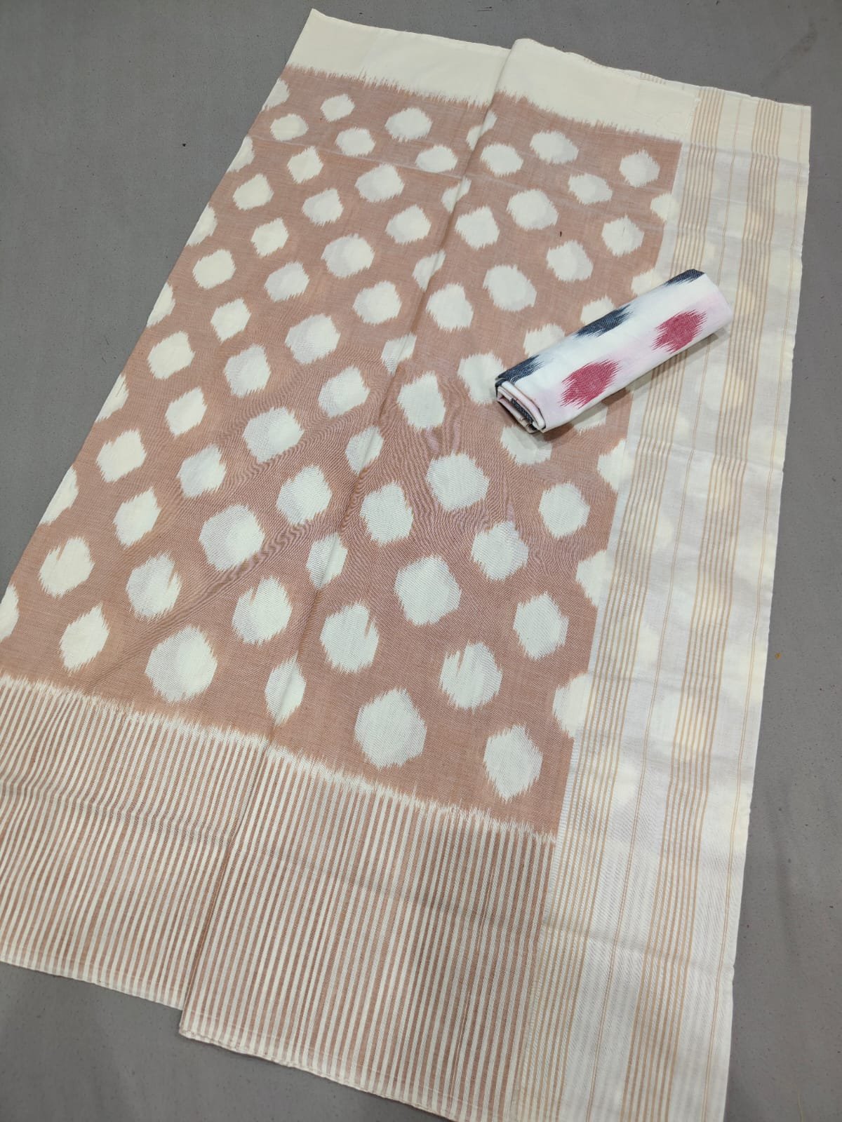 Cotton Saree - PGMRY26-ICTSCZDCD-41