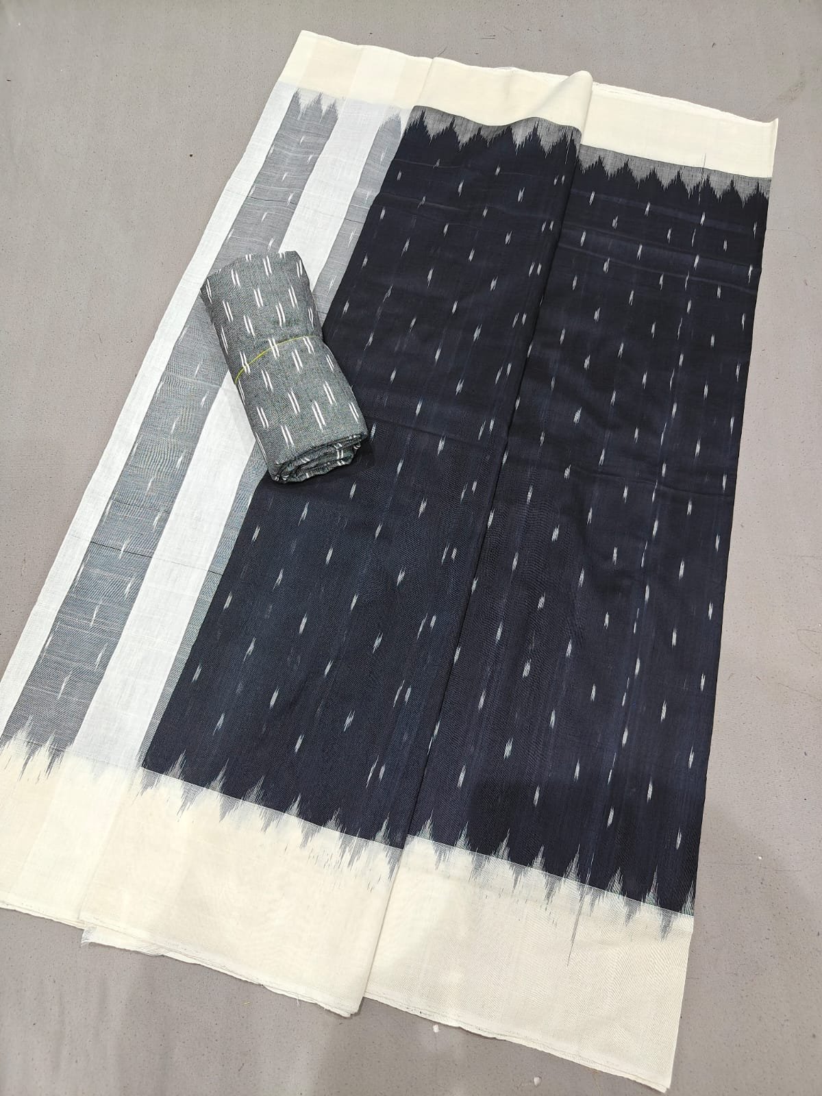 Cotton Saree - PGMRY26-ICTSCZDCD-43