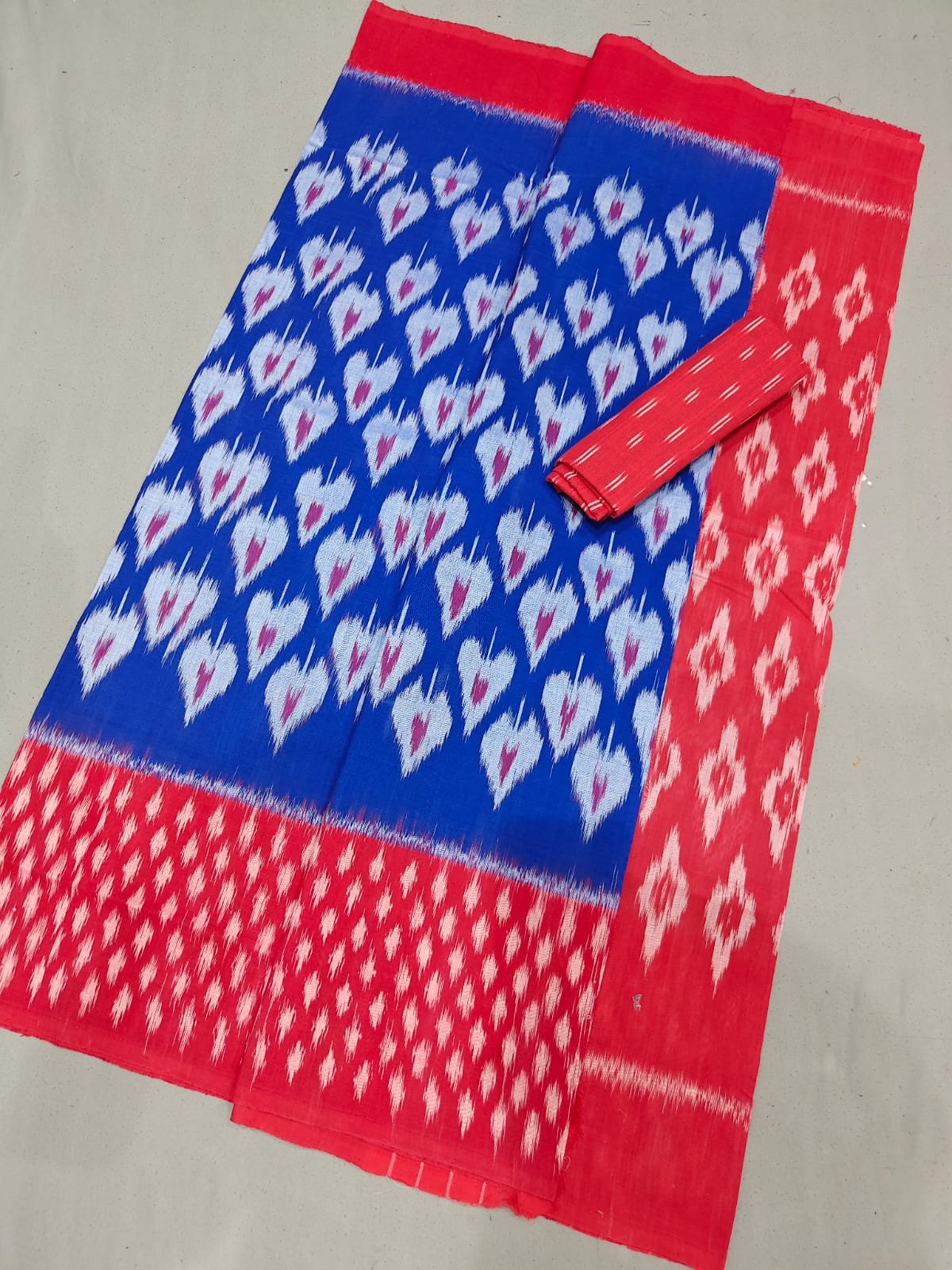Cotton Saree - PGMRY26-ICTSCZDCD-44