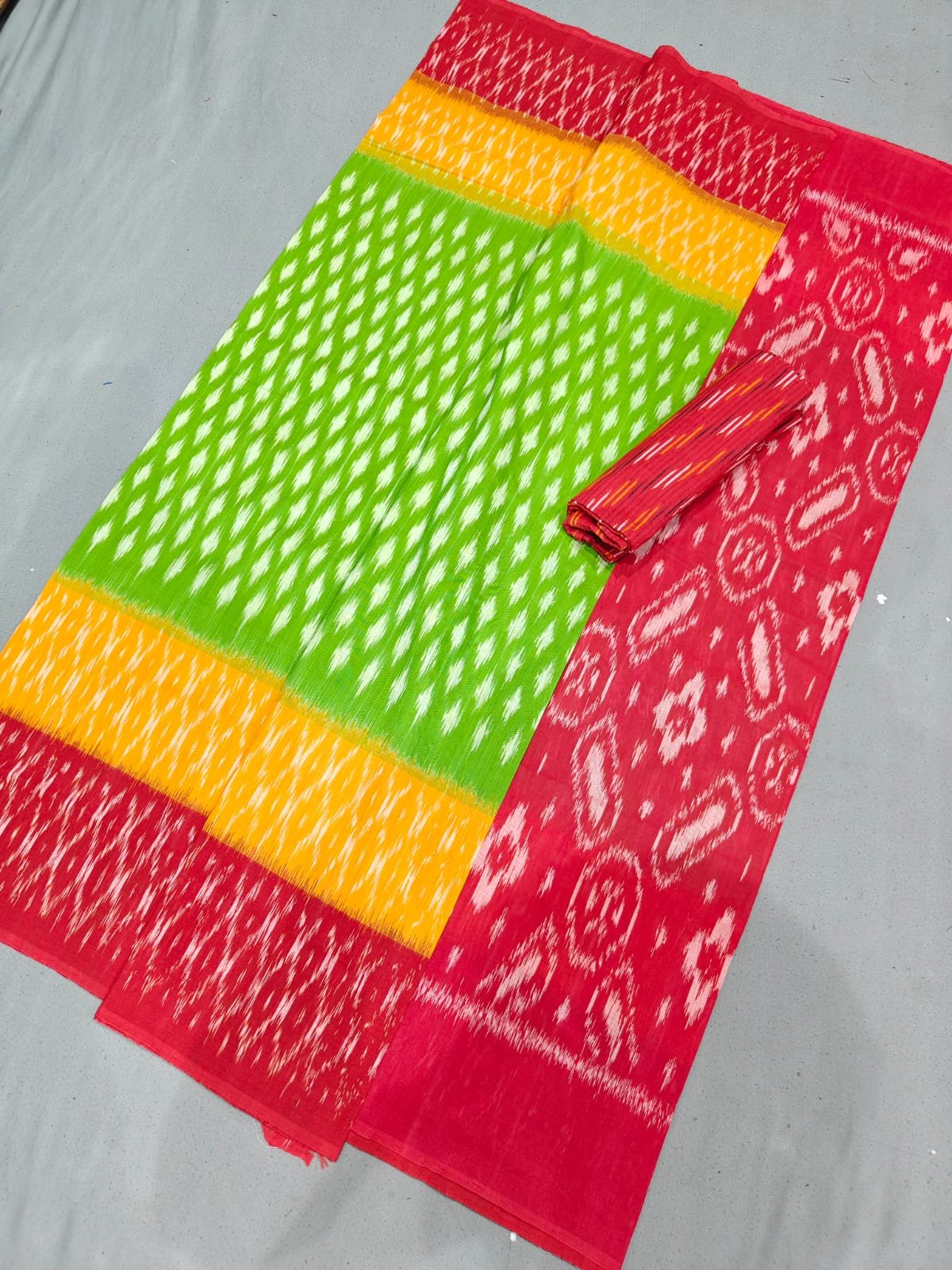 Cotton Saree - PGMRY26-ICTSCZDCD-46