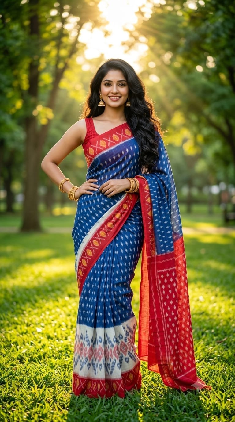 Cotton Saree - PRIHG26-ICTSCZZCC-24