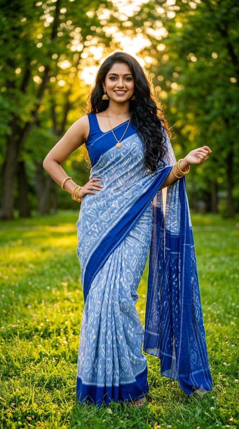 Cotton Saree - PRIHG26-ICTSCZZCC-31