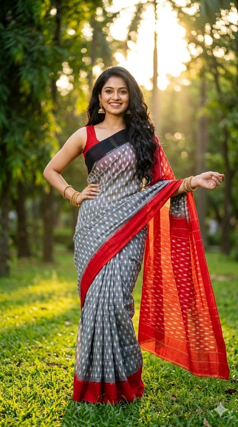 Cotton Saree - PRIHO13-ICTSDZFCC-35