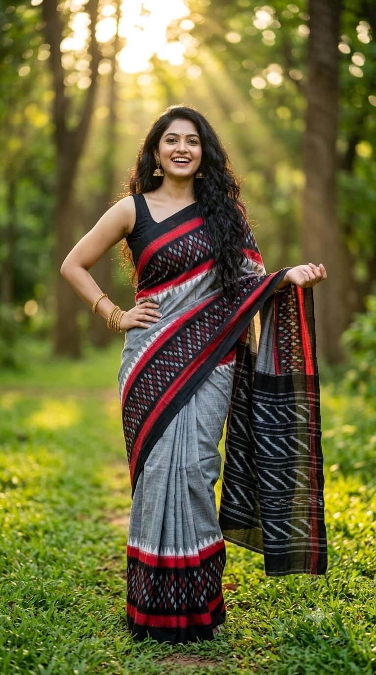 Cotton Saree - PRIHS21-ICTSCZFCD-02