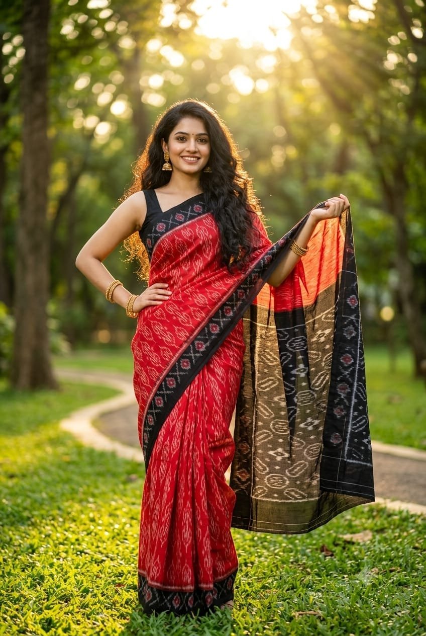 Cotton Saree - PRIHS21-ICTSCZFCD-13
