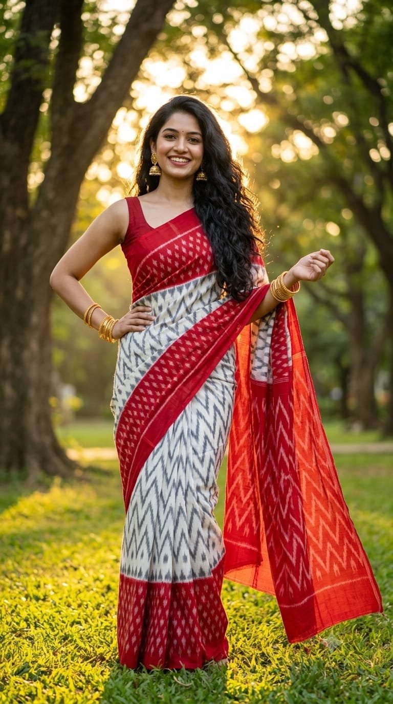 Cotton Saree - PRIHS21-ICTSCZFCD-15