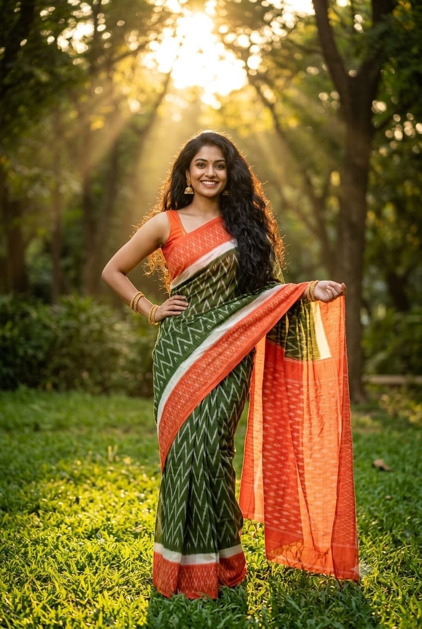 Cotton Saree - PRIHS21-ICTSCZFCD-16