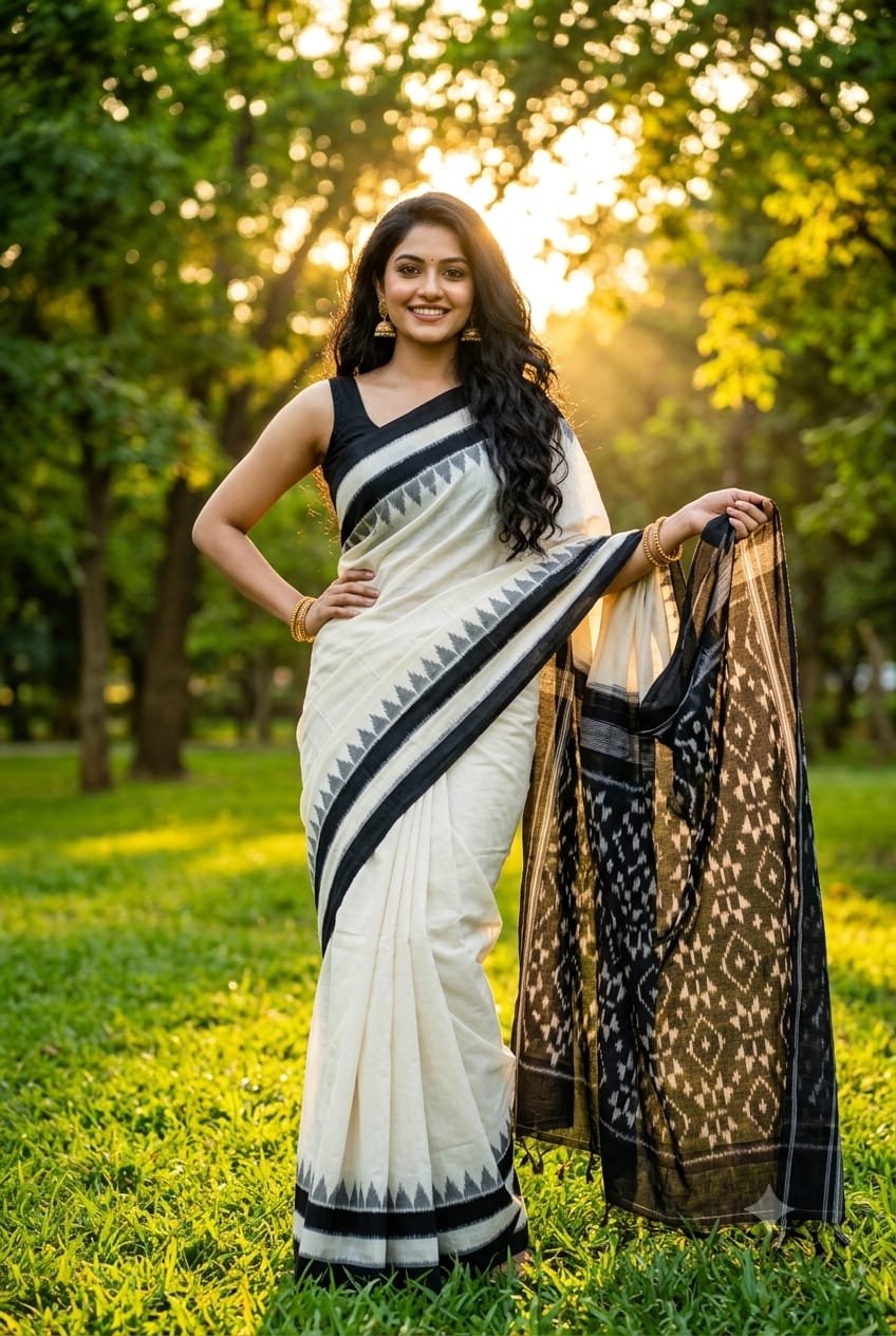 Cotton Saree - PRIHS21-ICTSCZFCD-19