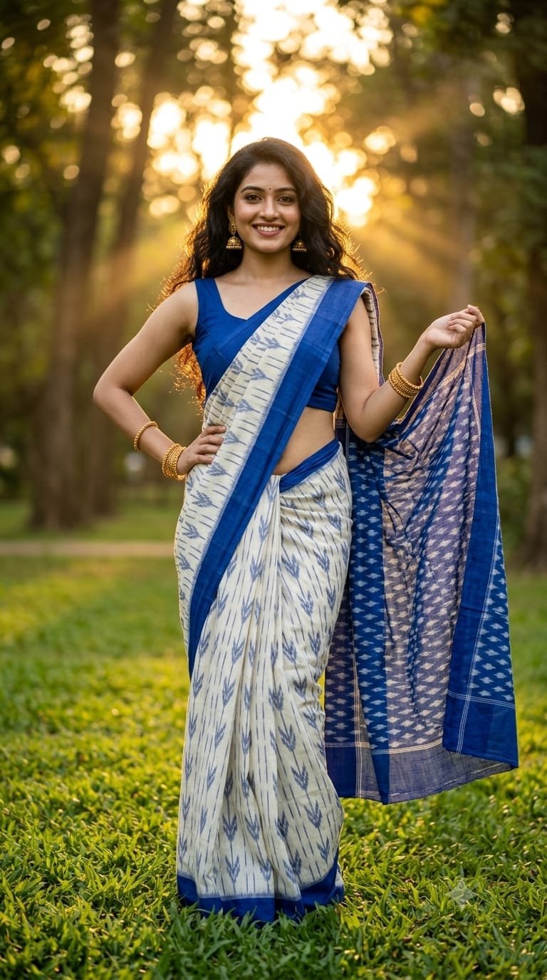 Cotton Saree - PRIHS21-ICTSCZFCD-21