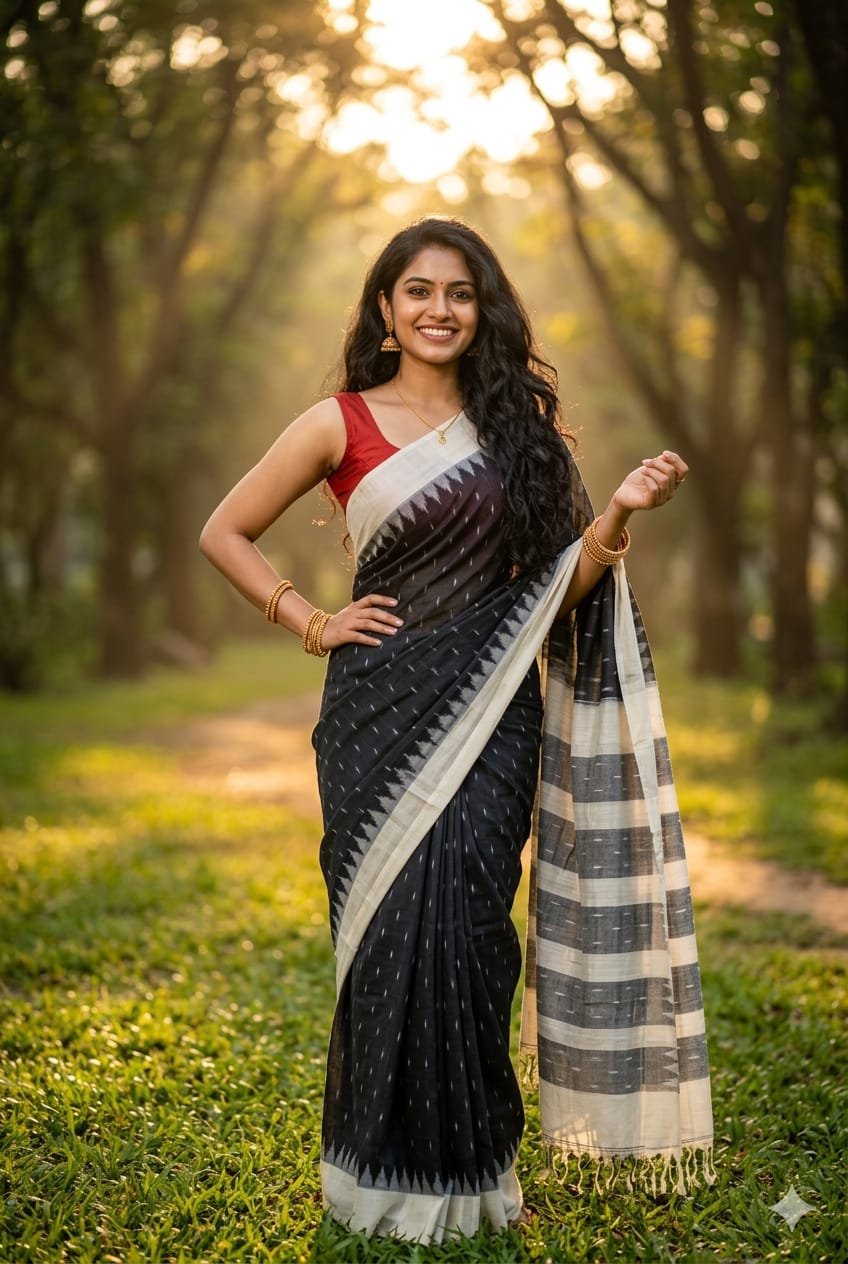 Cotton Saree - PRIHS21-ICTSCZFCD-32