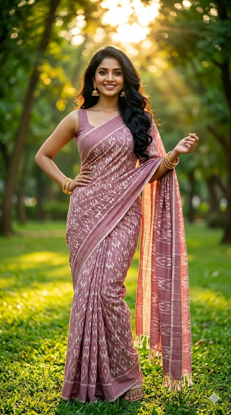 Cotton Saree - PRIHS21-ICTSCZFCD-34