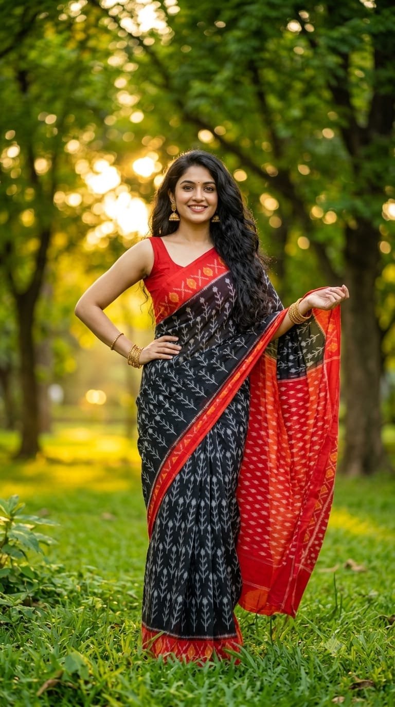 Cotton Saree - PRIHS25-ICTSCZFCD-05