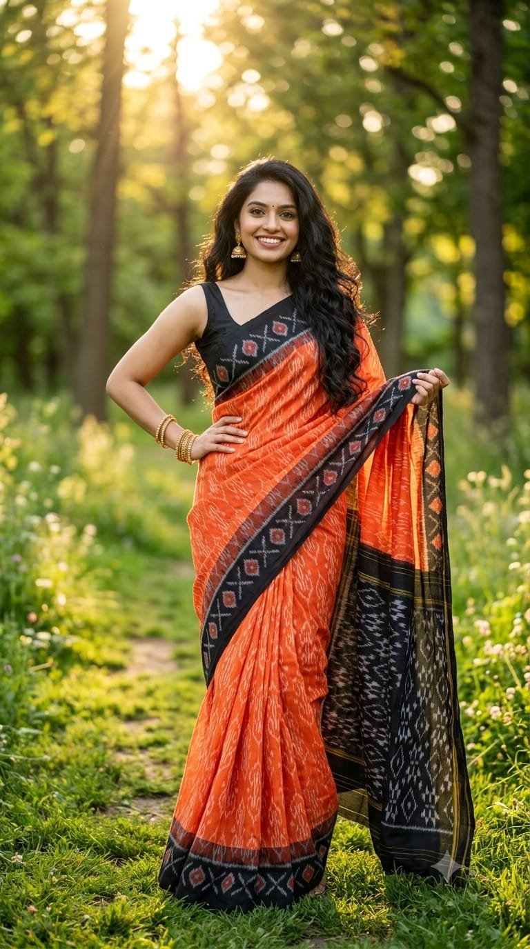 Cotton Saree - PRIHS25-ICTSCZFCD-07