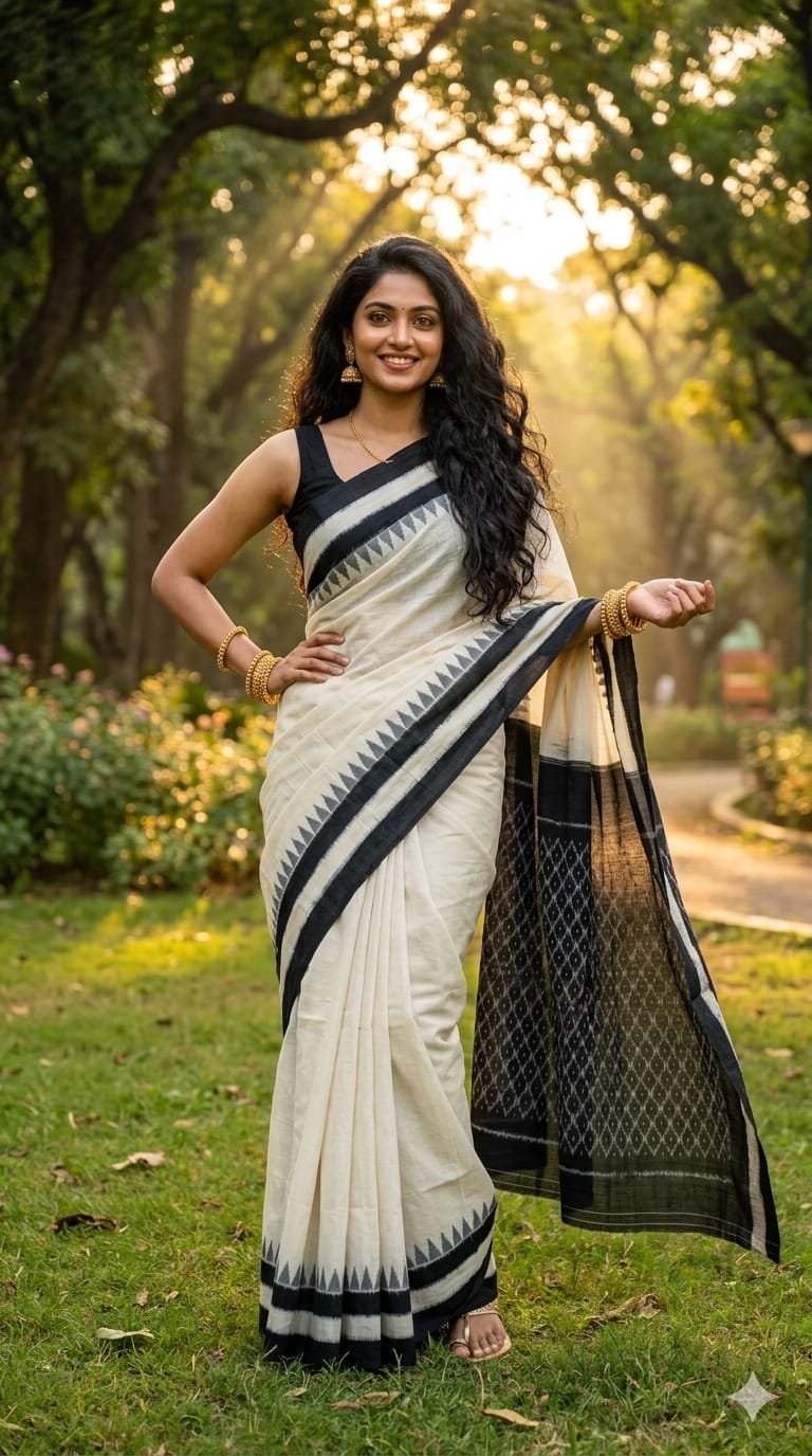 Cotton Saree - PRIHY10-ICTSCZDDC-03