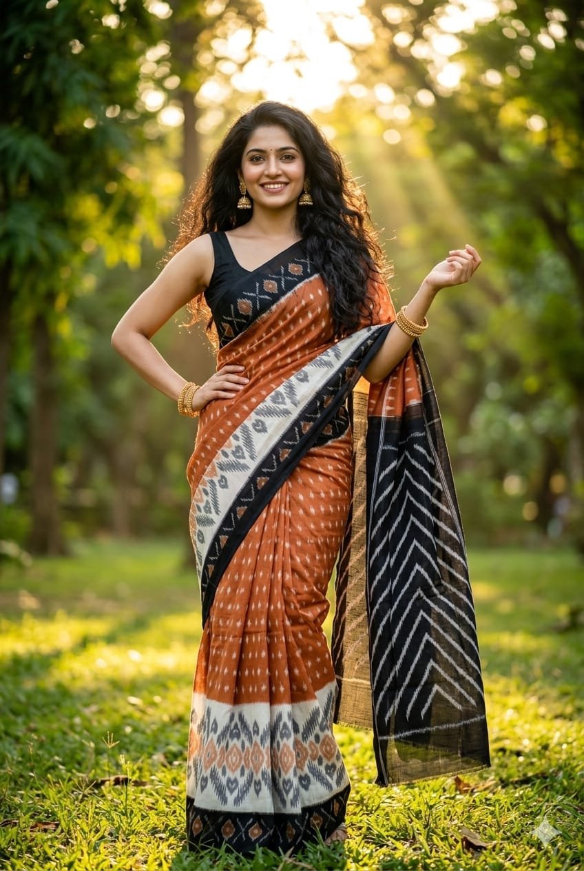 Cotton Saree - PRIHY10-ICTSCZDDC-05