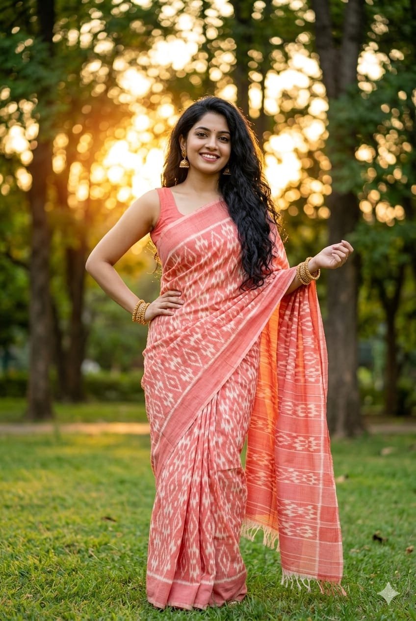 Cotton Saree - PRIHY10-ICTSCZDDC-08