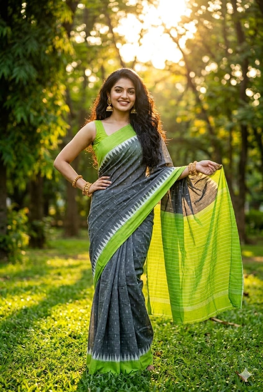 Cotton Saree - PRIHY16-ICTSDZDCD-15