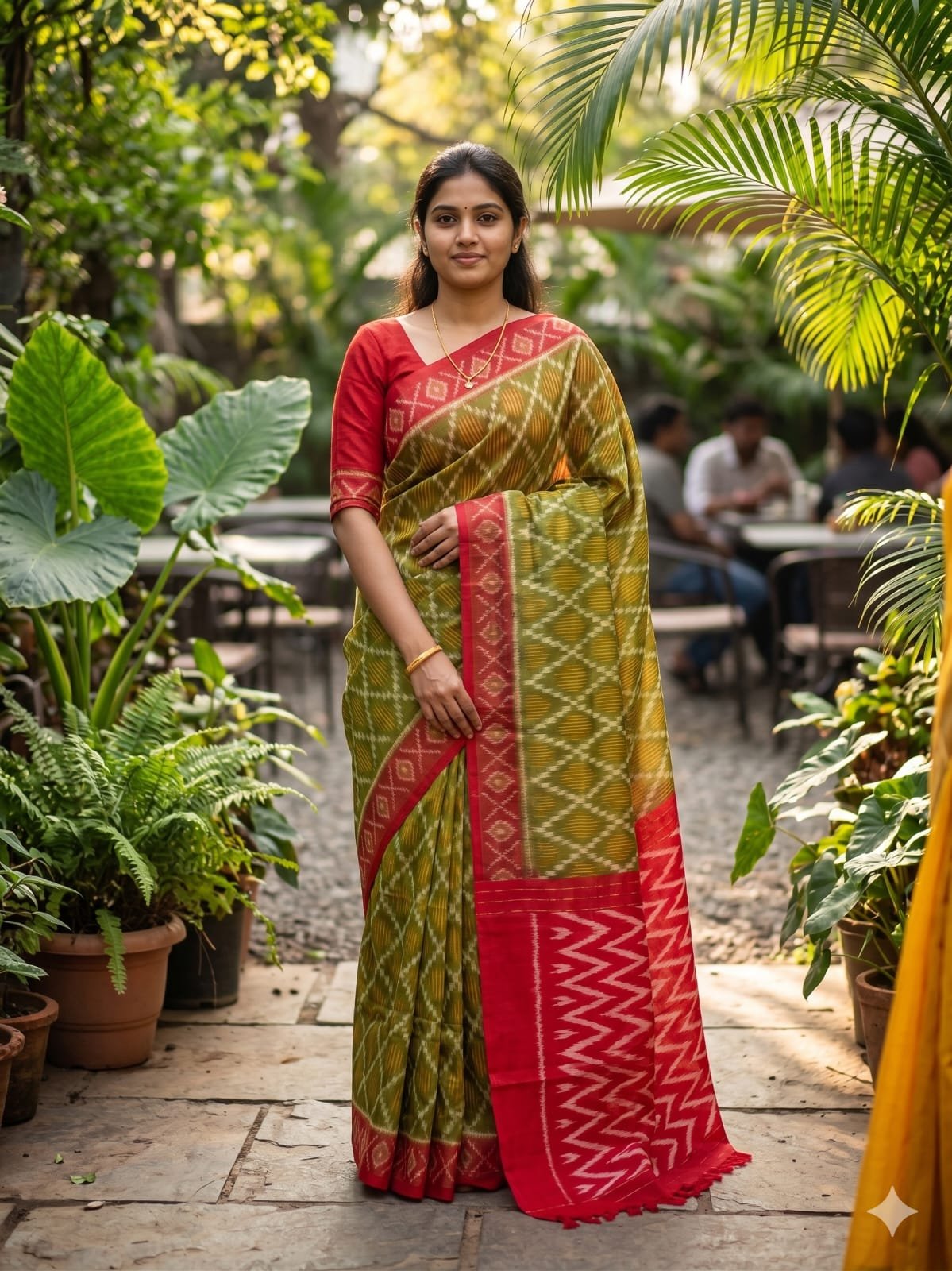 Cotton Saree - PSHLN11-ICTSCZCDC-06