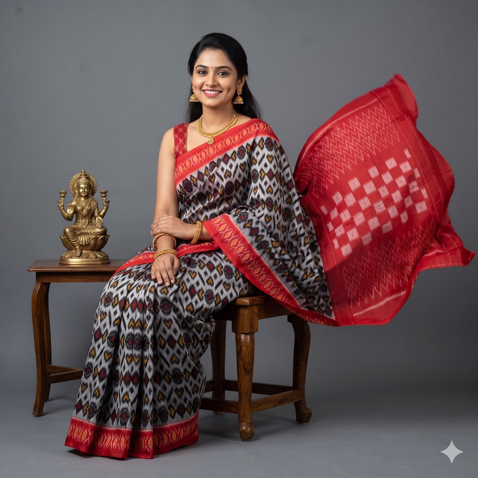 Cotton Saree - PSNTO25-ICTSDECDC-15