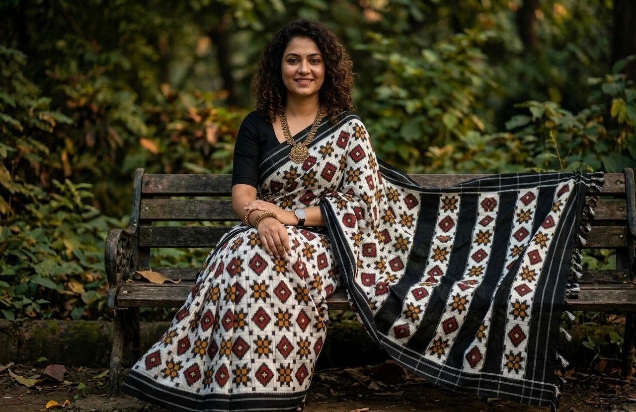 Cotton Saree - PSNTY16-DICSCXDDC-01