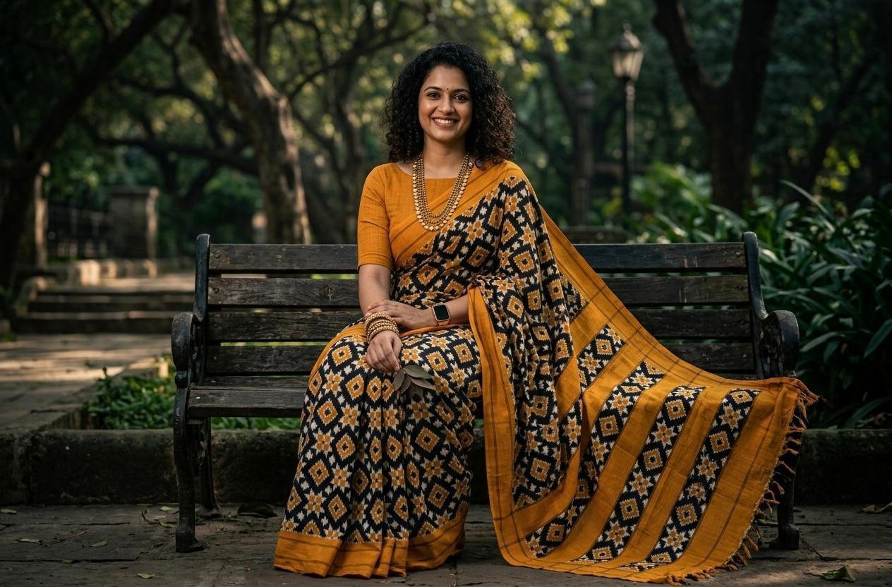 Cotton Saree - PSNTY16-DICSCXDDC-06