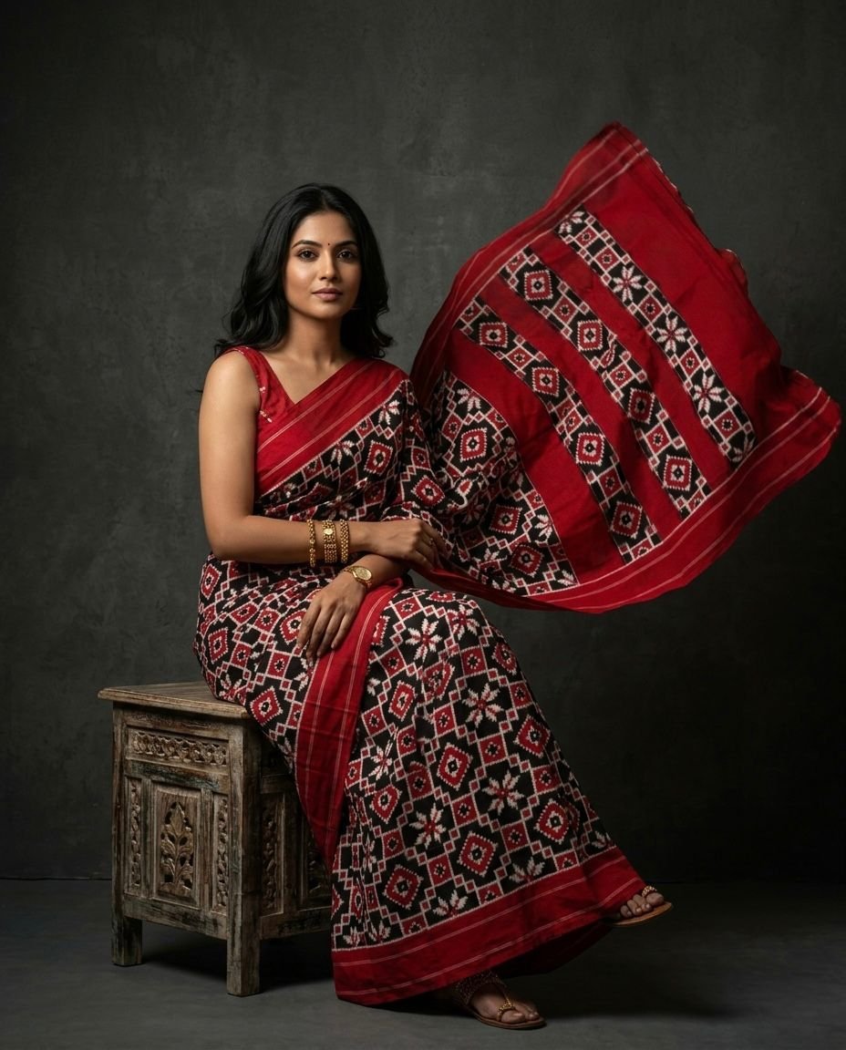 Cotton Saree - PSNTY22-DICSDXCCD-20