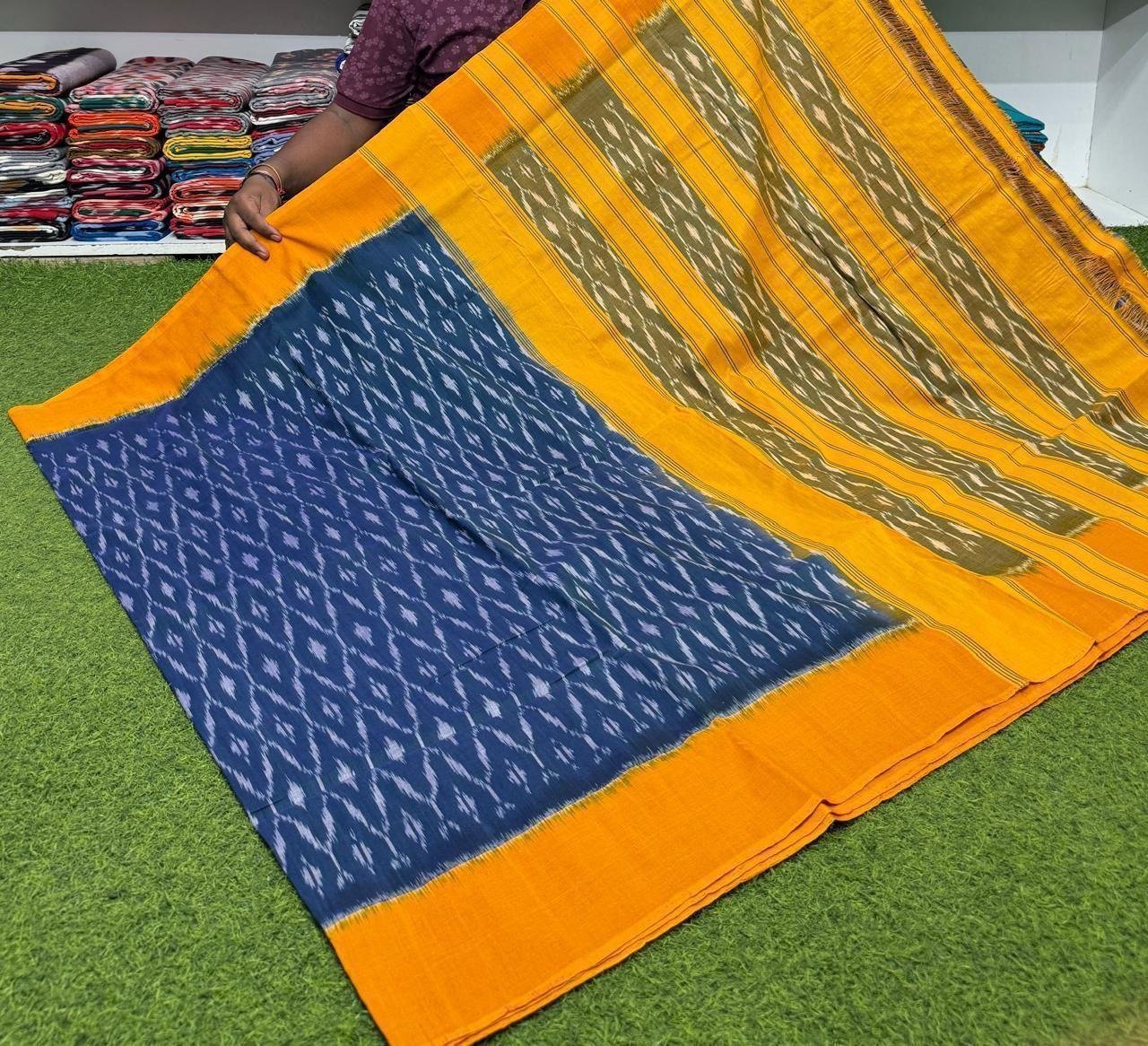 Cotton Saree - PSRGG01-ICTSDZDCD-12