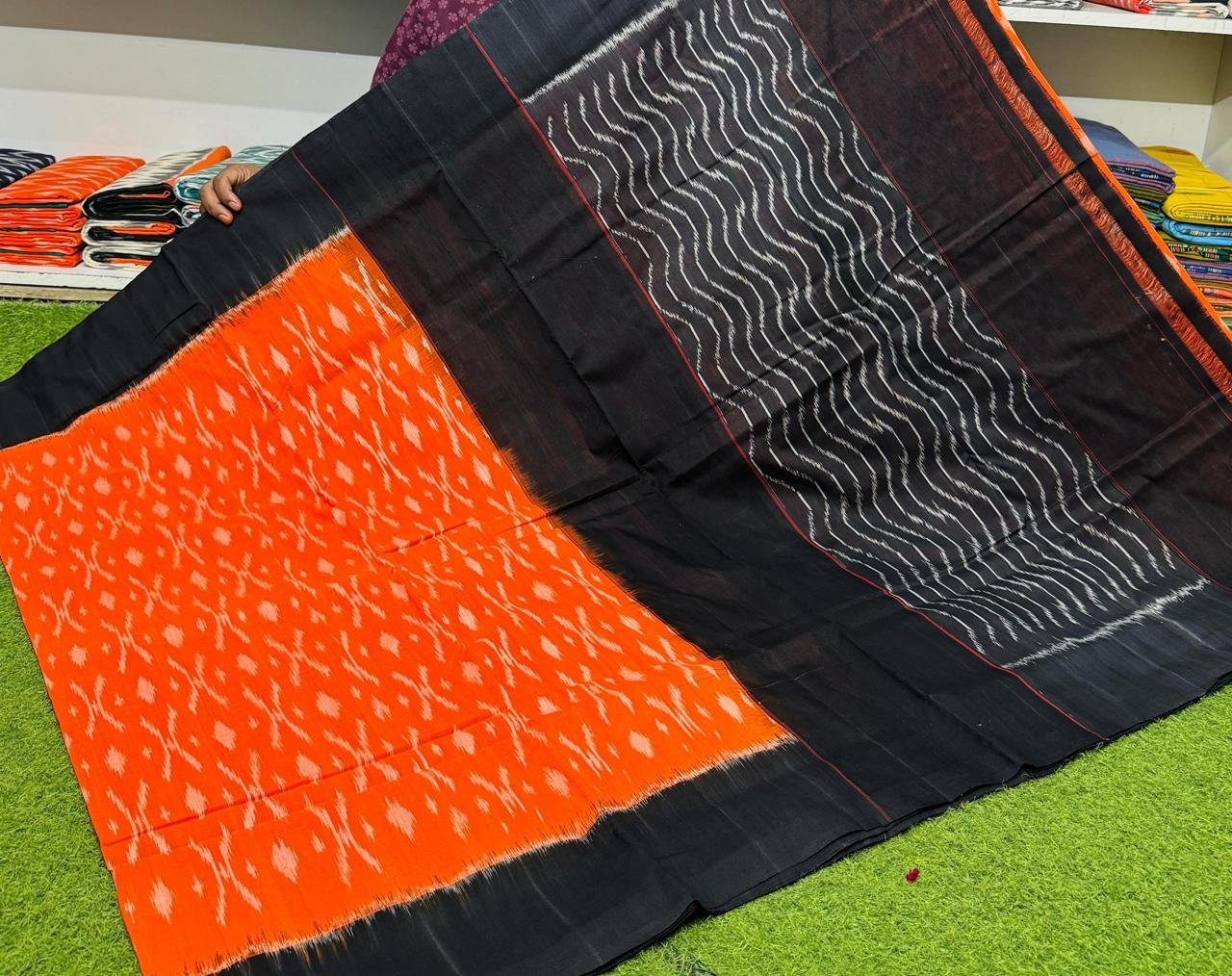 Cotton Saree - PSRGY21-ICTSDZDCD-75