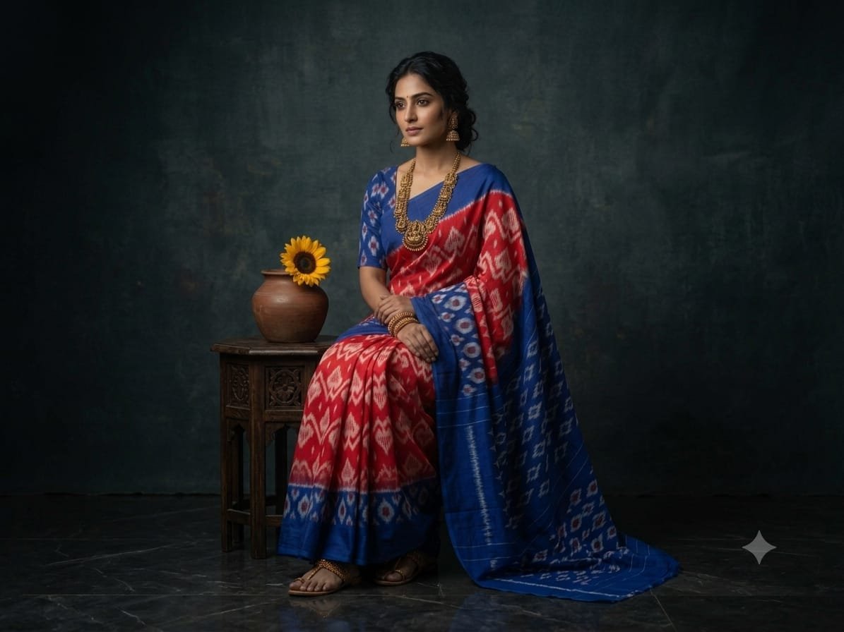 Cotton Saree - PSSIG03-ICTSCZCCD-19