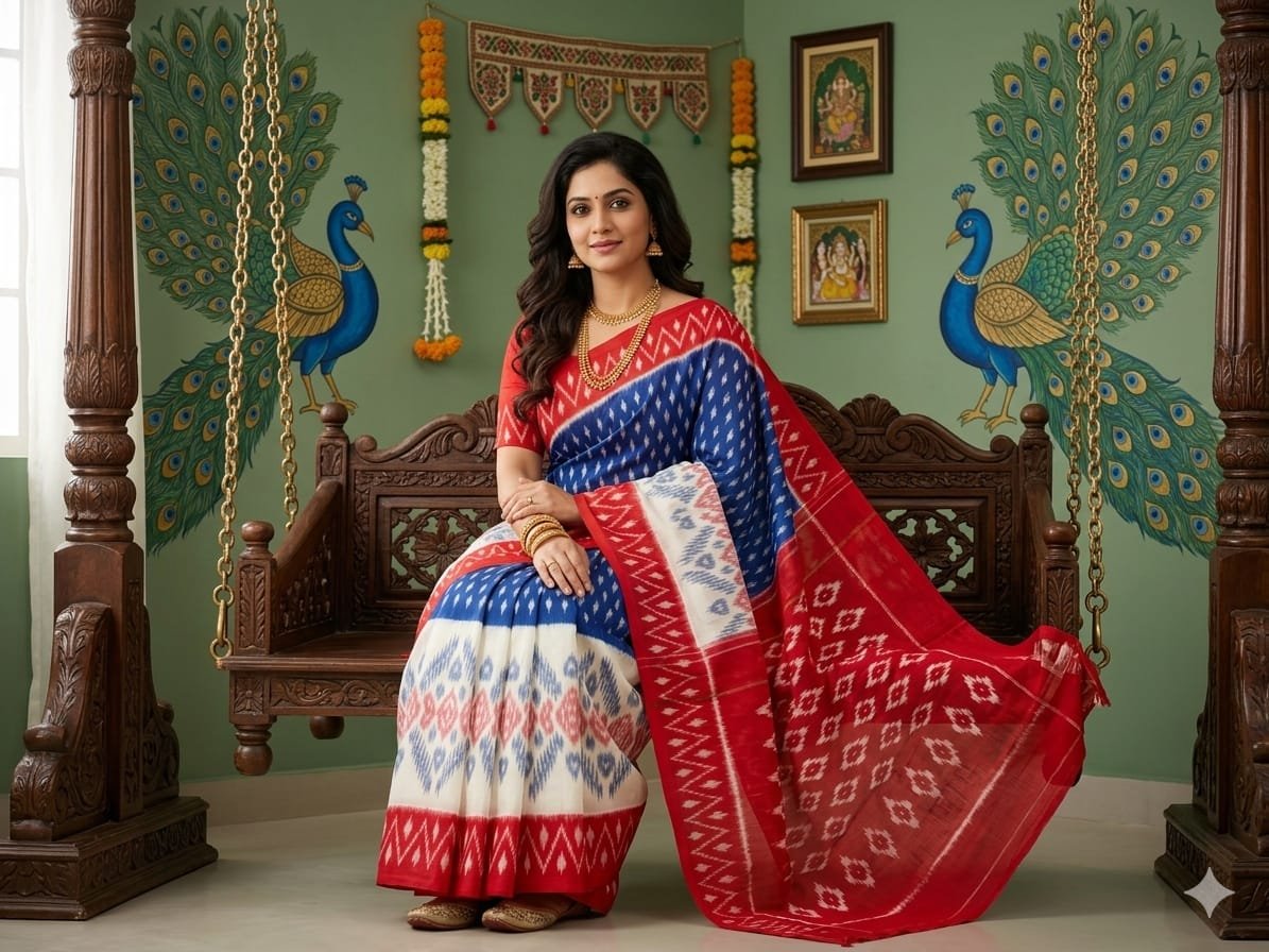 Cotton Saree - PSSIG10-ICTSCZCCD-01